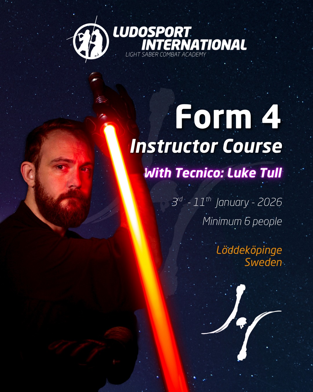 Form 4 Long Saber Instructor Course – Löddeköpinge (Sweden)